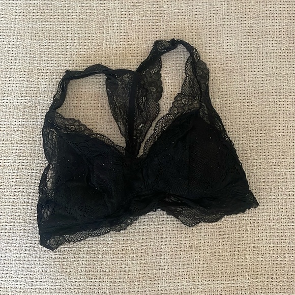 Racerback Lace Bralette - Picture 1 of 3